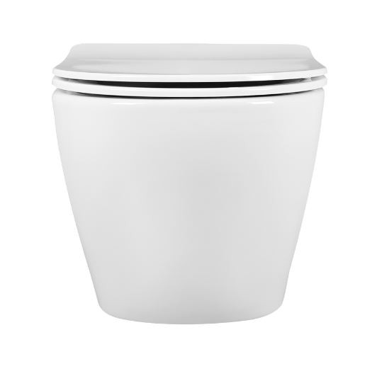 Унитаз подвесной Aquatek Европа AQ1901-00 безободковый с микролифтом