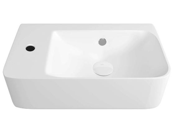 Раковина Maretti Aria AR13PD84-844 45*26 подвесная смеситель слева