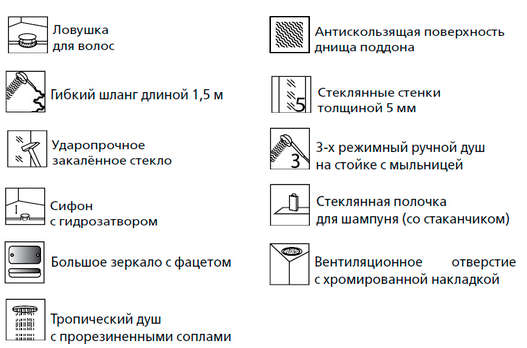 Душевая кабина Esbano ES-90PR 90*90