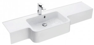 Раковина Акватон Hotel B 129 1A709831PI01L левая