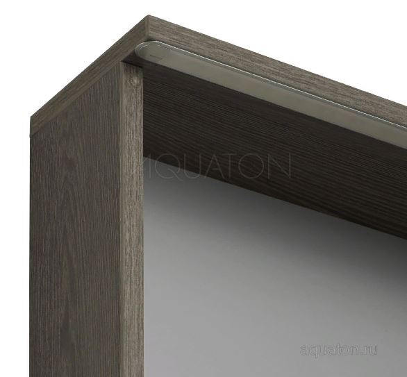 Зеркальный шкаф Акватон Стоун 80 1A228302SXC80 грецкий орех