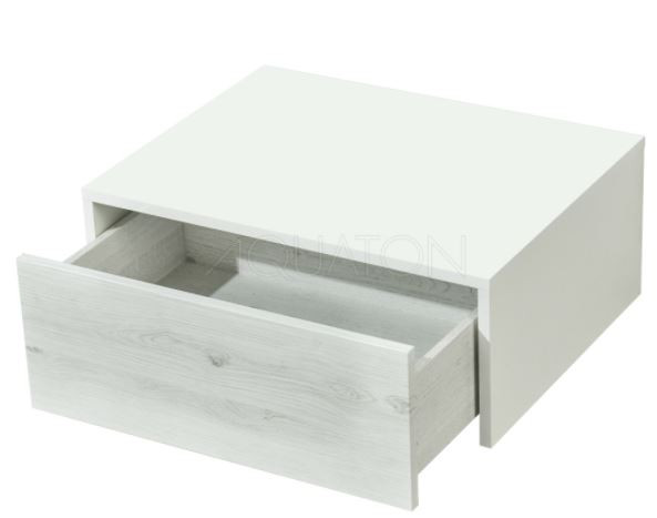 Комод Акватон Сакура 60 1A220403SKW80 ольха наварра белый глянец