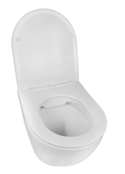 Унитаз подвесной Azario Gloria AZ-2003 безободковый с микролифтом