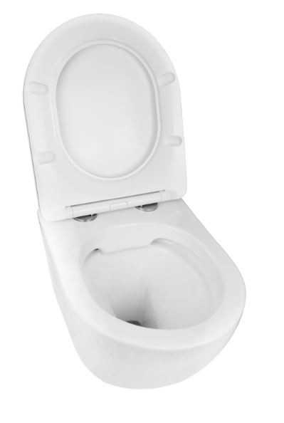 Унитаз подвесной Azario Gloria AZ-2003 безободковый с микролифтом