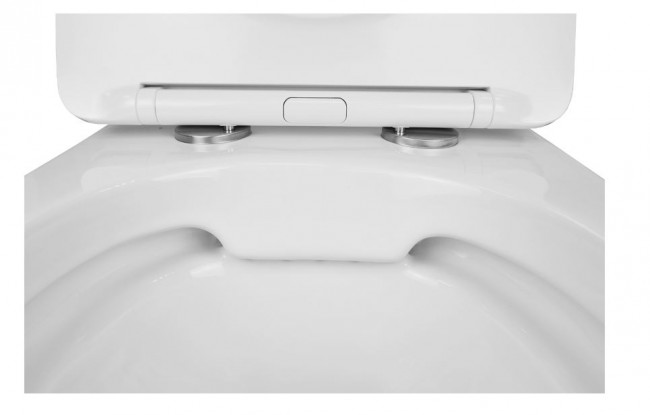 Унитаз подвесной Azario Gloria AZ-2003 безободковый с микролифтом