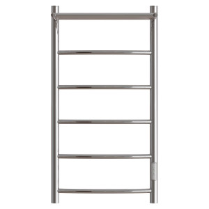 Полотенцесушитель электрический Point Афина PN04848P П5 400*800 с полкой диммер справа хром