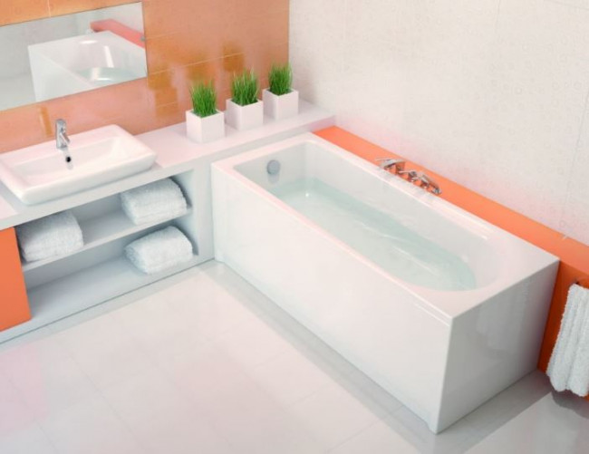 Ванна акриловая Cersanit Flavia 150*70 WP-FLAVIA*150