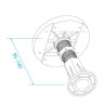 Ножки для поддона RGW N-01 03230108-31 8 шт