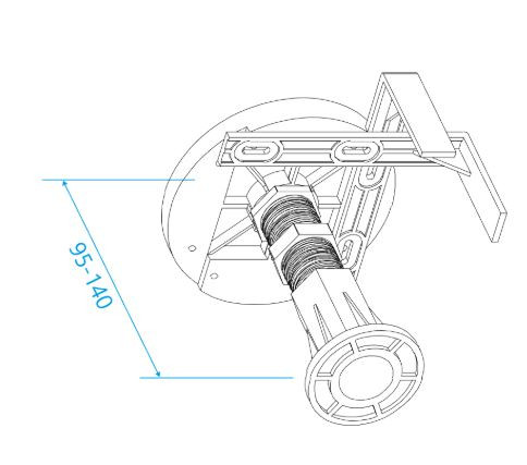 Ножки для поддона RGW N-01 03230108-31 8 шт