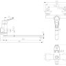 Смеситель Bravat Drop-D F648162C-01A для ванны