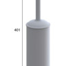 Туалетный ершик Boheme Uno 10979-MW белый матовый
