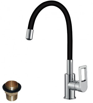 Смеситель Rossinka Z35-35U-Black для кухни