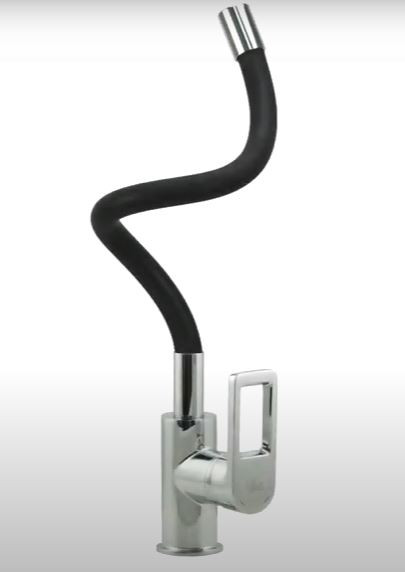 Смеситель Rossinka Z35-35U-Black для кухни