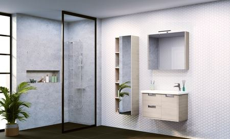 Тумба Roca Etna 80 857301445 дуб верона без раковины