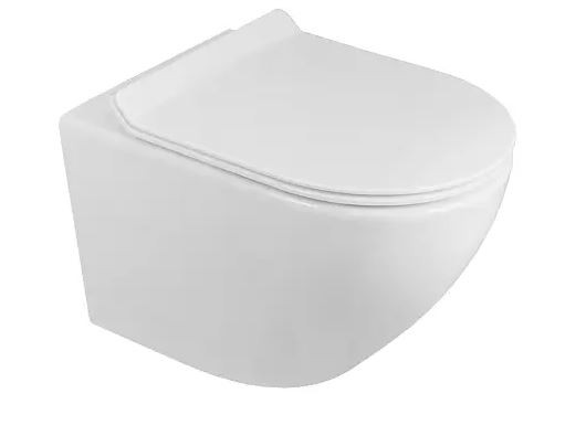 Унитаз подвесной Azario Grado AZ-0046N безободковый с микролифтом