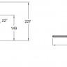 Смеситель Jacob Delafon Elevation E18870-CP для раковины