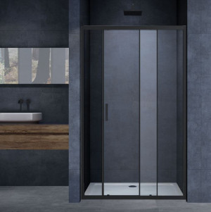 Душевая дверь Vincea Alpha 120 VDS-3AL120CLB прозрачное