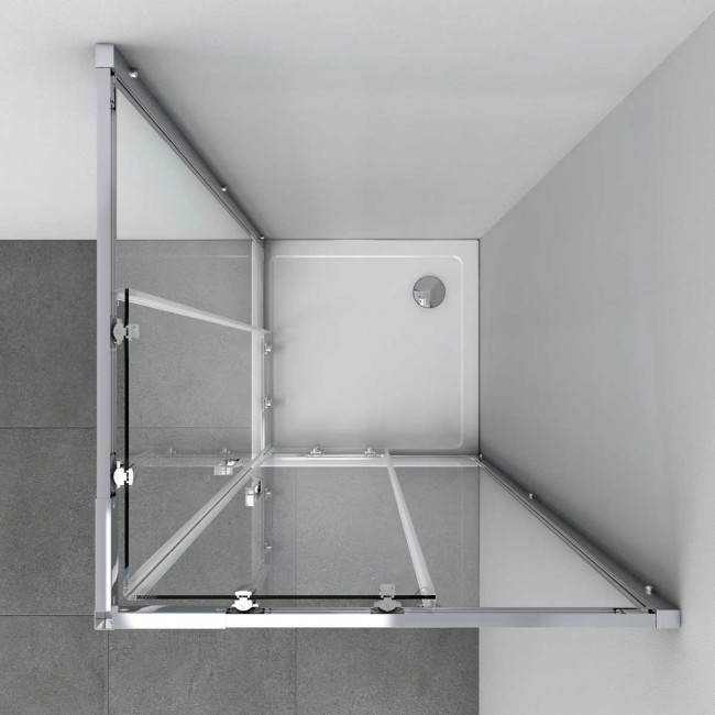 Душевой уголок Vincea Rapid (80-90)*(80-90) VSS-3R80/90MT текстурное