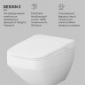 Унитаз подвесной Am.Pm Inspire V2.0 FlashClean CCC50A1700SC безободковый с электронной крышкой-биде