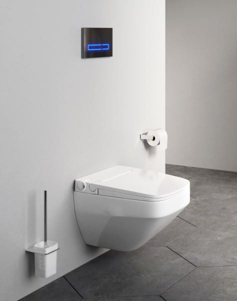 Унитаз подвесной Am.Pm Inspire V2.0 FlashClean CCC50A1700SC безободковый с электронной крышкой-биде