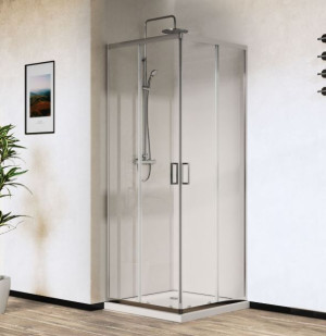 Душевой уголок Vincea City 80*80 VSS-5CT800CL прозрачное