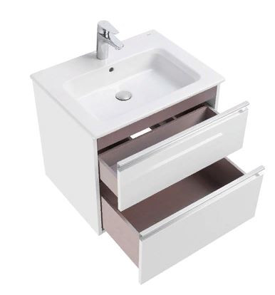 Тумба Roca Gap 60 857550806 белый глянец без раковины