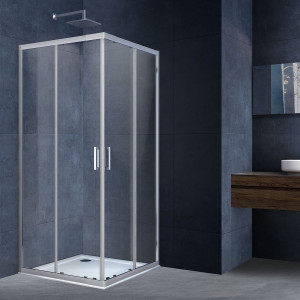 Душевой уголок Vincea Rapid (90-100)*(90-100) VSS-3R90/10CL прозрачное