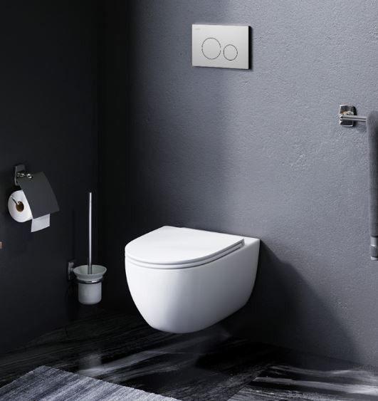 Унитаз подвесной Am.Pm Awe FlashClean C111700SC безободковый с микролифтом