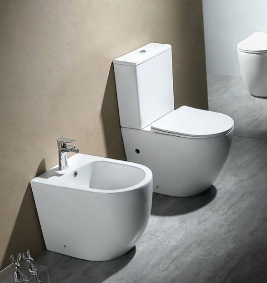 Унитаз напольный с бачком Aquatek Европа AQ2903-00 безободковый с микролифтом