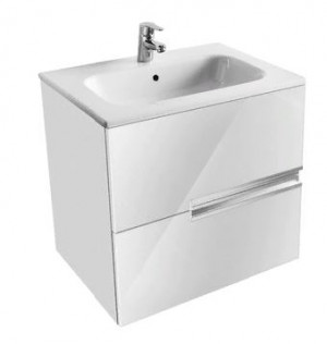 Тумба Roca Victoria Nord Ice Edition 60 ZRU9302730 белый глянец без раковины