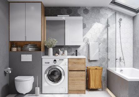 Тумба под раковину Акватон Лондри 40 1A267001LH0C0 дуб сантана без фасада