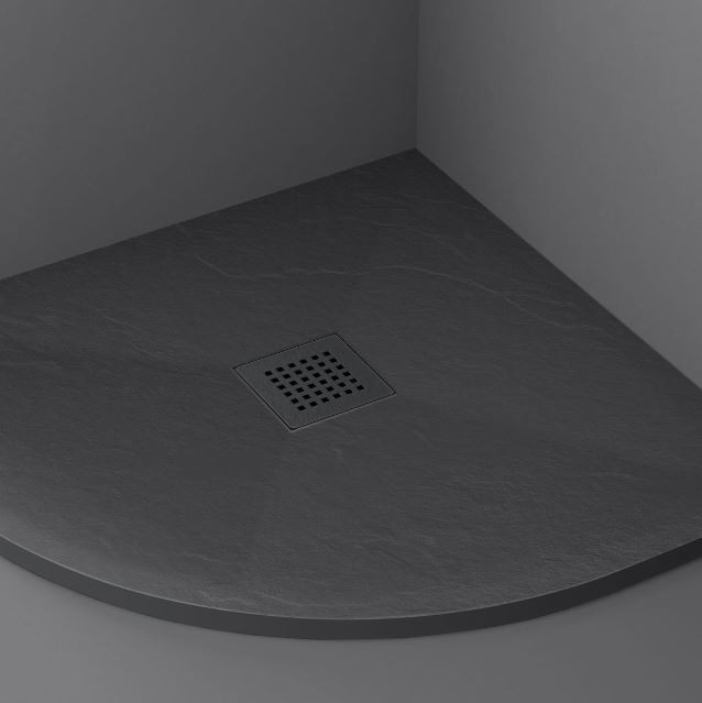 Поддон из искусственного камня Vincea VST-4SQ9090A 90*90 антрацит