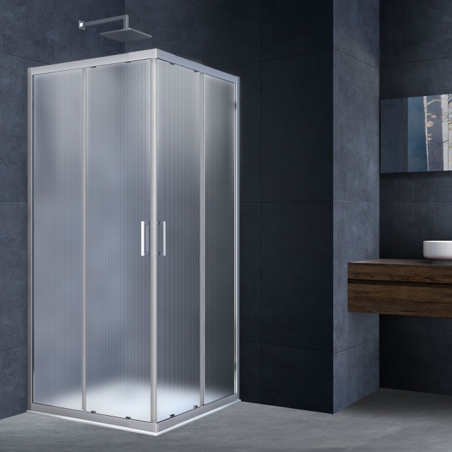 Душевой уголок Vincea Rapid (90-100)*(90*100) VSS-3R90/10MT текстурное