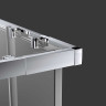 Душевой уголок Vincea Rapid (90-100)*(90*100) VSS-3R90/10MT текстурное
