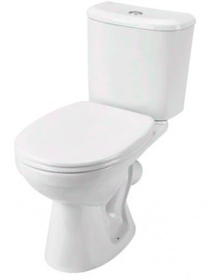 Унитаз-компакт Santek Бореаль 1WH302143 антивсплеск диагональный выпуск сиденье без микролифта