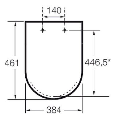 Сиденье для унитаза Roca Beyond 801B8264B Onix Soft Close