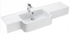 Раковина Акватон Hotel B 151 1A709431PI01L левая