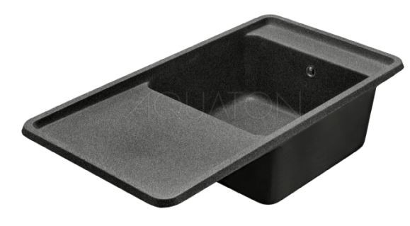 Мойка для кухни Акватон Беллис 97 1A725132BS210 графит