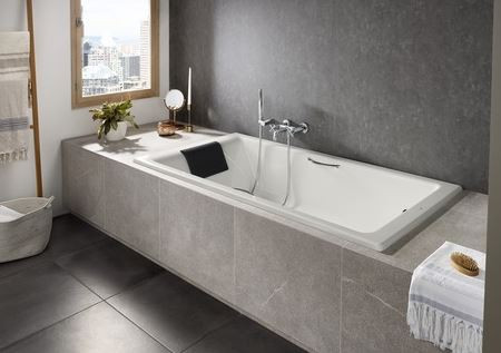 Ванна чугунная Roca Belice 175*85 233550000 с ручками и подголовником