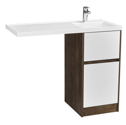 Тумба под раковину Акватон Лондри 40 1A267001LHDY0 дуб кантри без фасада