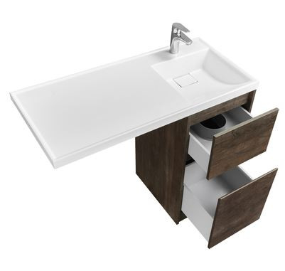 Тумба под раковину Акватон Лондри 40 1A267001LHDY0 дуб кантри без фасада