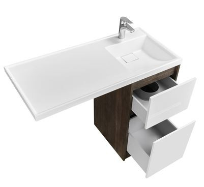 Тумба под раковину Акватон Лондри 40 1A267001LHDY0 дуб кантри без фасада