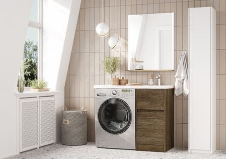 Тумба под раковину Акватон Лондри 40 1A267001LHDY0 дуб кантри без фасада