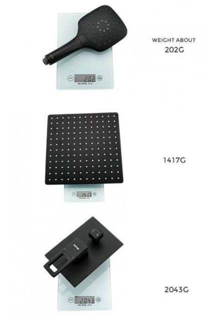 Душевая система Gappo G7117-6 встраиваемая