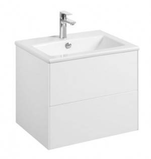 Тумба под раковину Акватон Сохо 60 1A258001AJ010 белый глянец