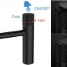 Смеситель Vincea Desire VBF-1D3MB для раковины черный матовый
