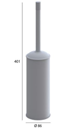 Туалетный ершик Boheme Uno 10979-B черный матовый