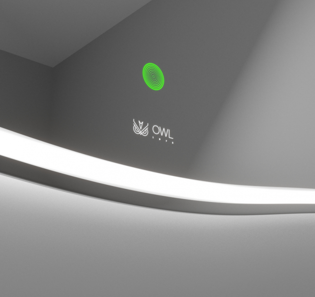 Зеркало OWL Roxen OWLM200101 75*74,5