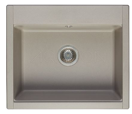 Мойка для кухни Акватон Делия 60 1A715232LD250 серый шелк