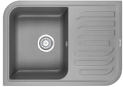 Мойка для кухни Granula 7001 алюминиум